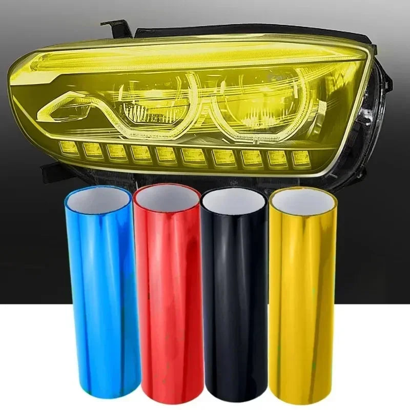 Amber Orange Lichtfolie 30x60cm – SwissGlanzGarage Ansicht 5