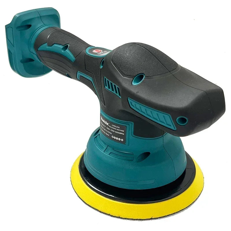 Makita Akku-Poliermaschine 8 Gänge Digital-Display 18V für Autoaufbereitung