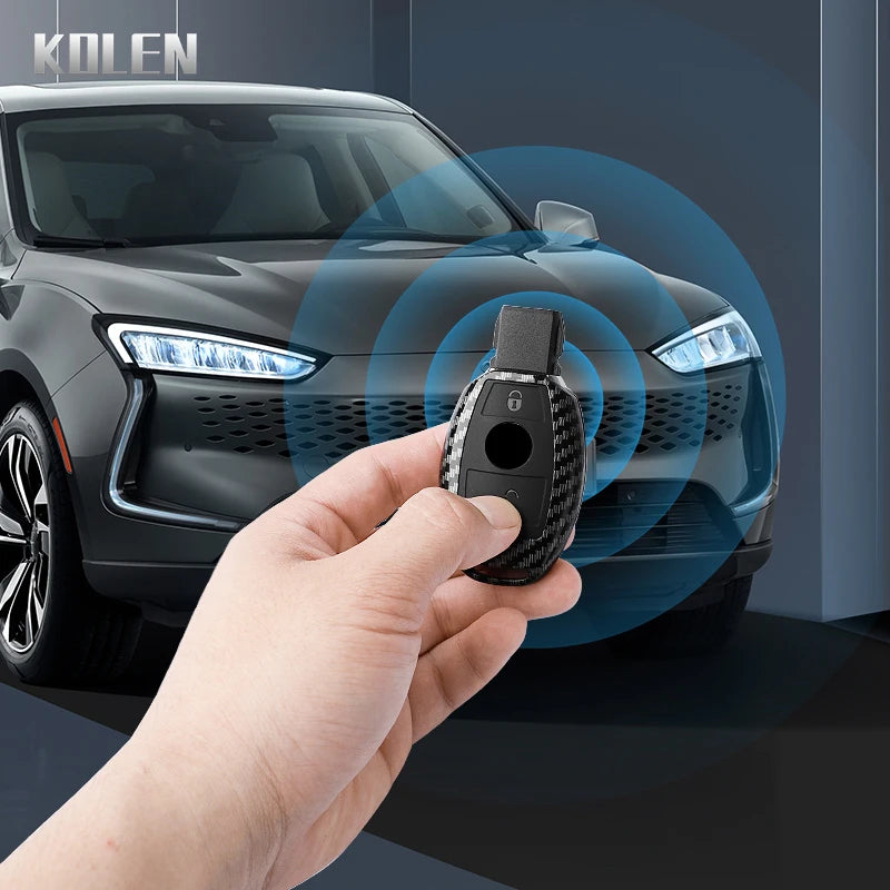 Carbon-Faser Schlüsselhülle für Mercedes-Benz – SwissGlanzGarage Ansicht 5