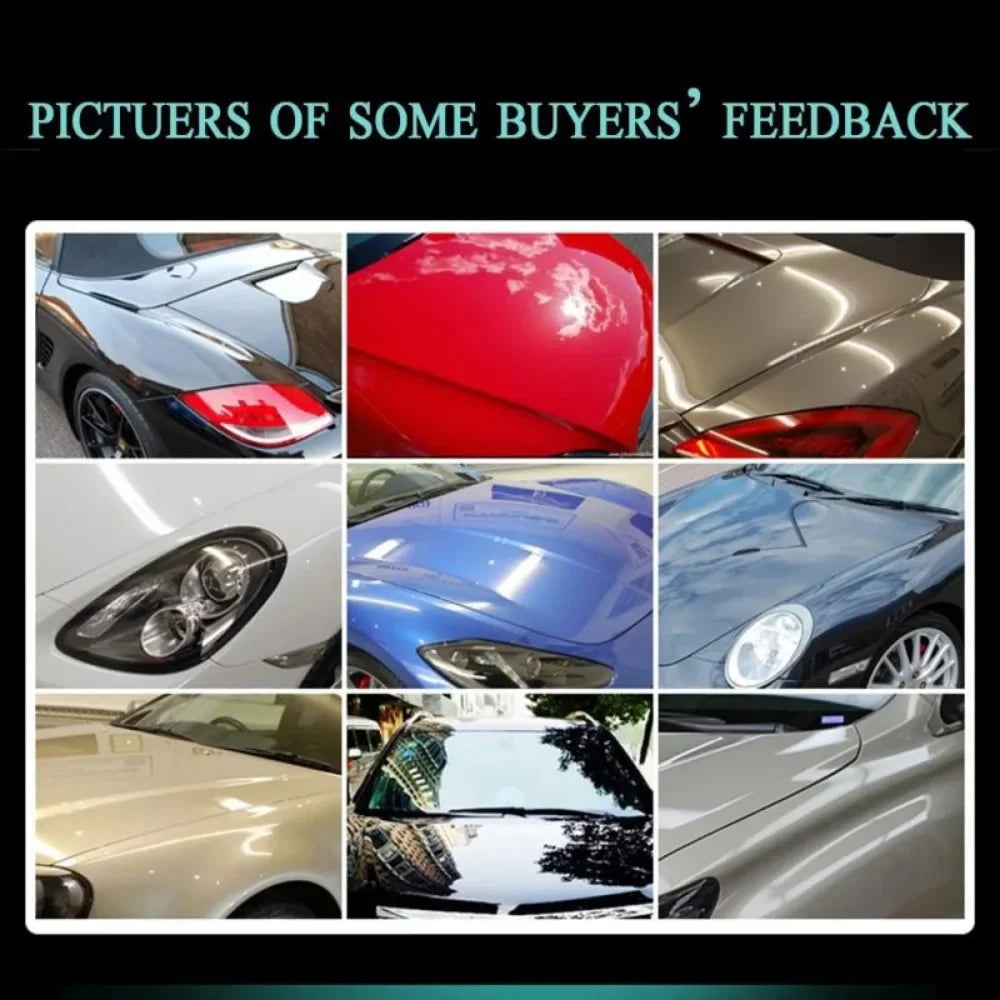3 in 1 Car Ceramic Liquid Coating Spray Nano Crystal Hydrophobic Layer Polishing Agent High Gloss Paint Protection Wa...