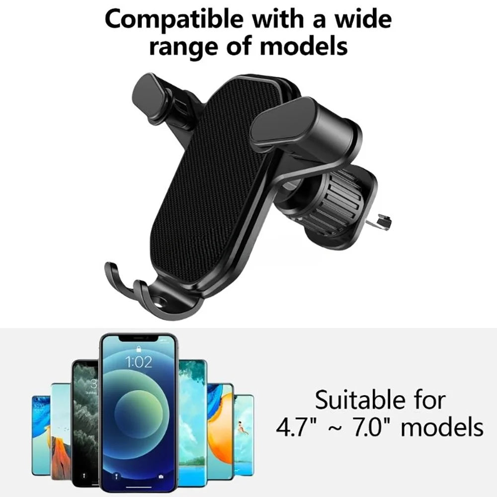 Universal Auto Air Vent Handyhalter Schwerkraft Clip Halterung 360° ° Rotation verstellbare Halterung für iPhone Sams...