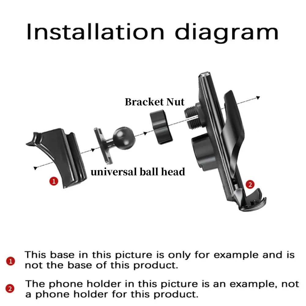 Auto Telefon Halter Für Cadillac XT5 XT6 2016 2017 2018-2024 Drahtlose Lade Handy Halterung Montieren Auto Innen zubehör
