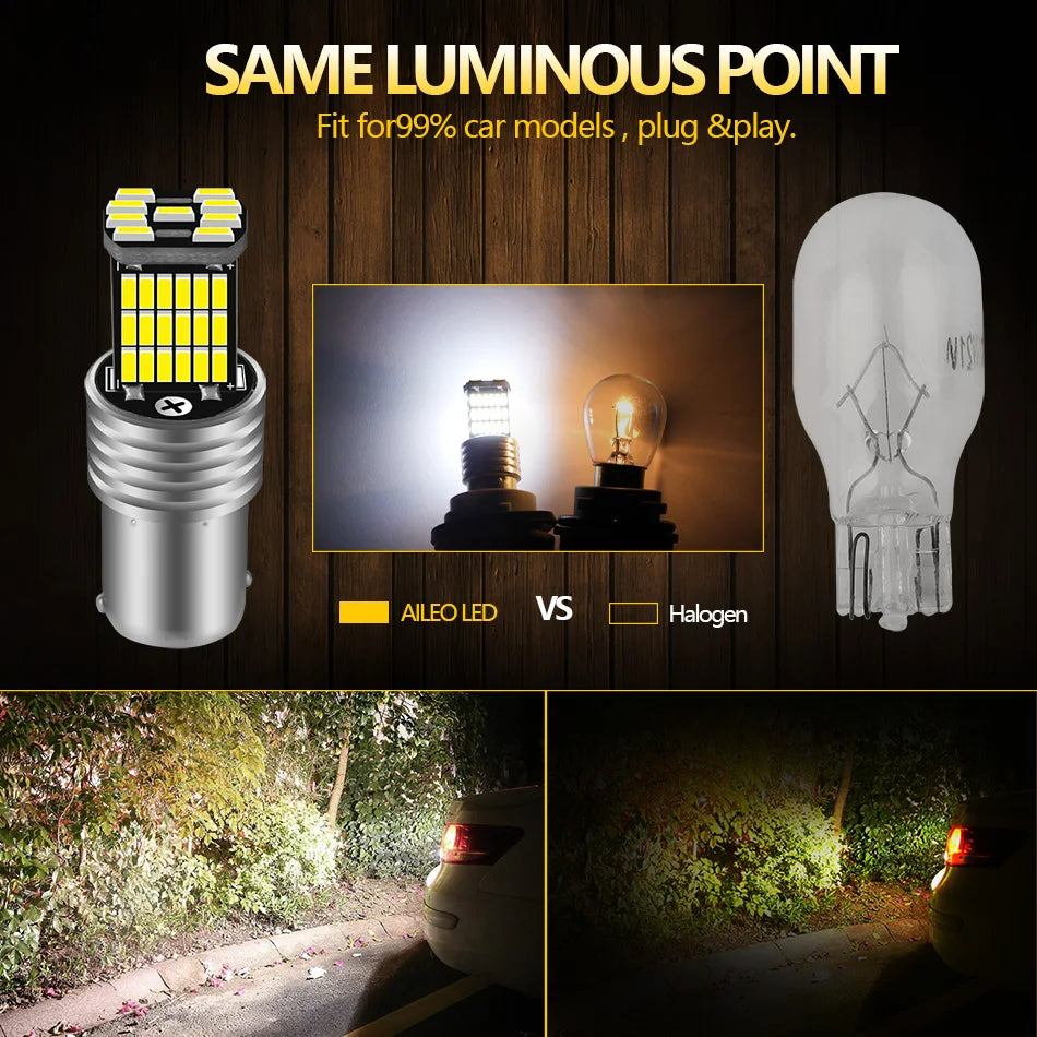 Aileo 1156 BA15S P21W LED Rückfahrlicht – SwissGlanzGarage Ansicht 2