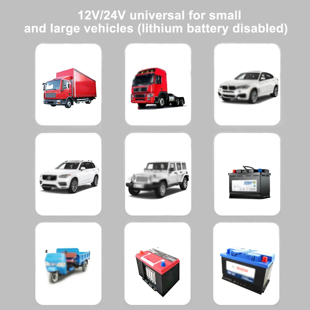 Intelligentes Puls-Batterieladegerät 300AH EU-Stecker – SwissGlanzGarage Ansicht 4