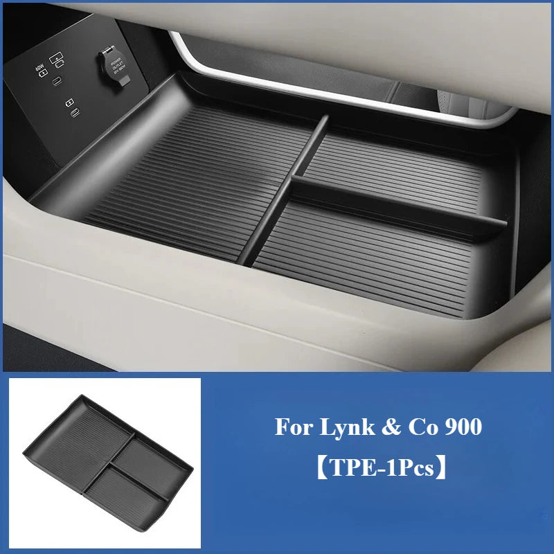 Für Lynk & Co 900, Auto-Mittelkonsole, untere Aufbewahrungsbox, T