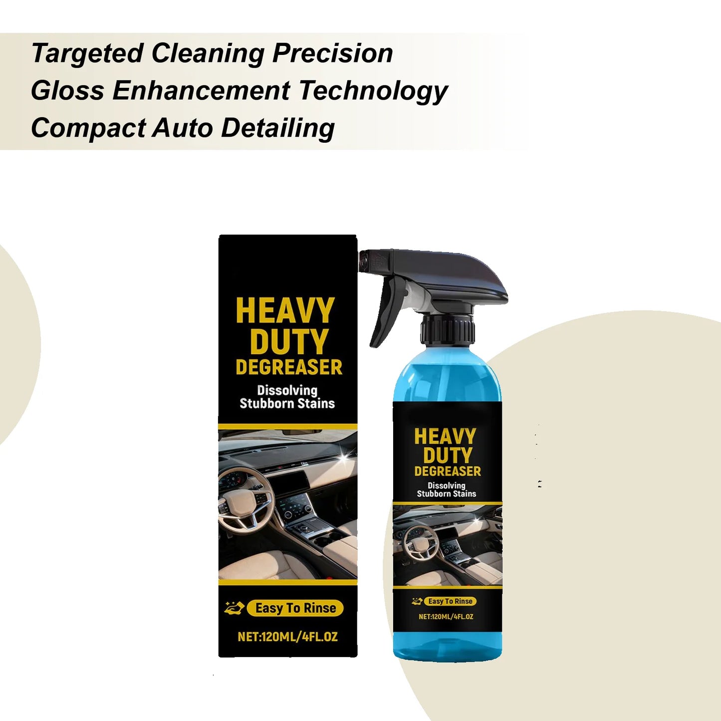3-in-1 Innenraum-Autoreiniger & Schutzspray
