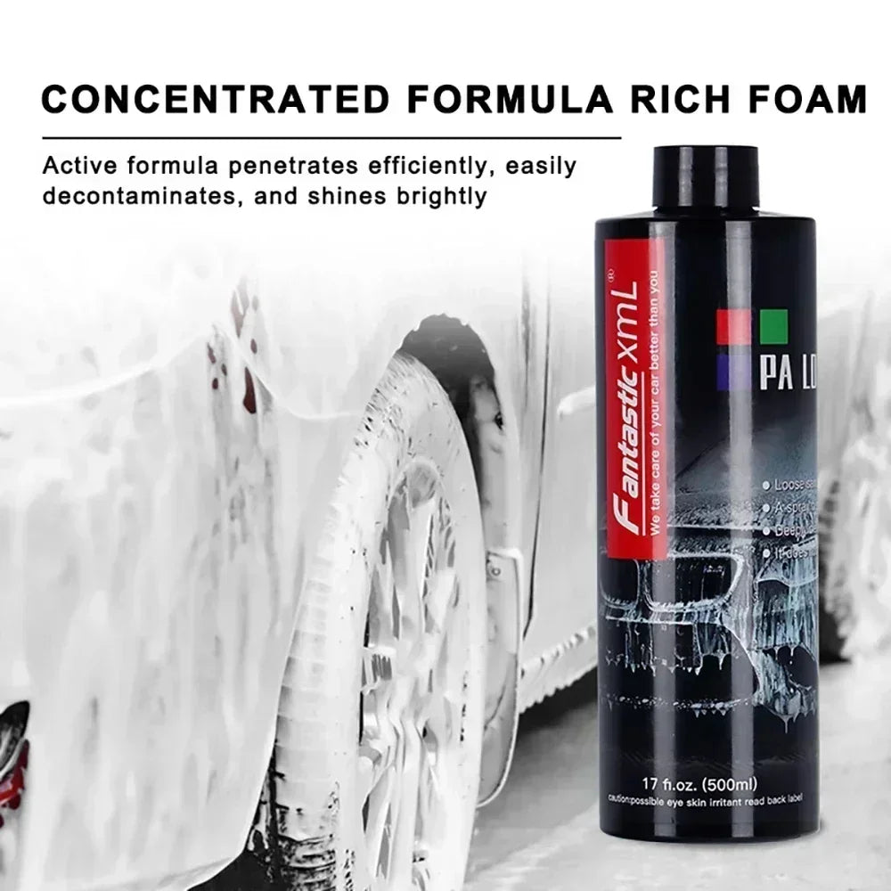 Hochkonzentriertes Auto-Shampoo Spray 500ml – SwissGlanzGarage Ansicht 3