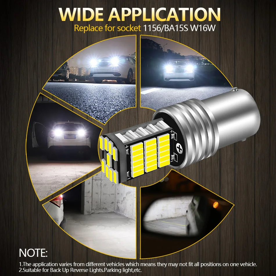 Aileo 1156 BA15S P21W LED Rückfahrlicht – SwissGlanzGarage Ansicht 6