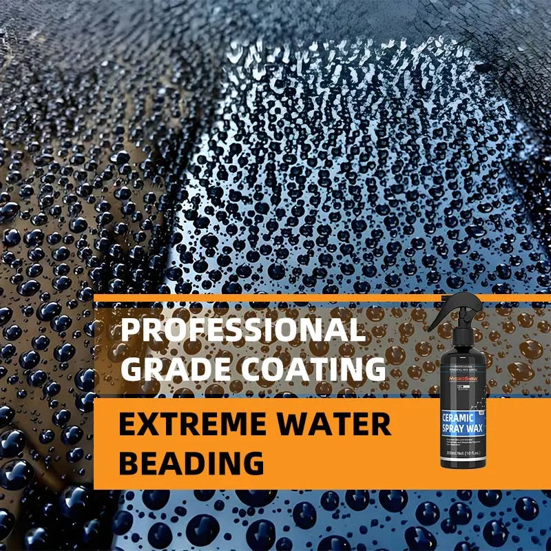 Hydroshine Keramik-Sprühwachs, Nano-Keramik, Autobeschichtung, Carnauba, Autolackpflege, Kristall, langlebig, schützt...