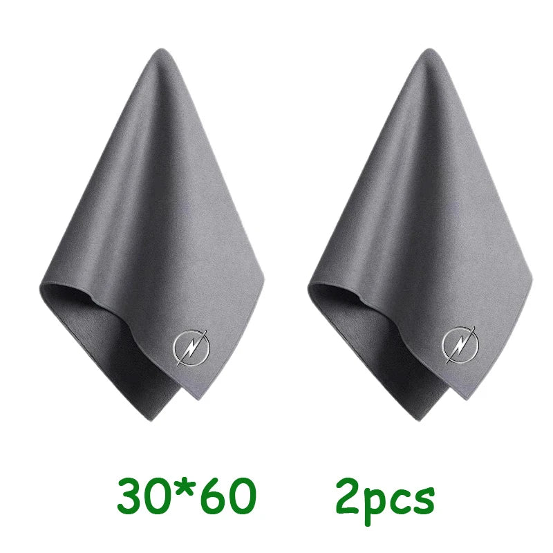 Mikrofaser Auto-Poliertücher Set 30x60cm und 30x30cm