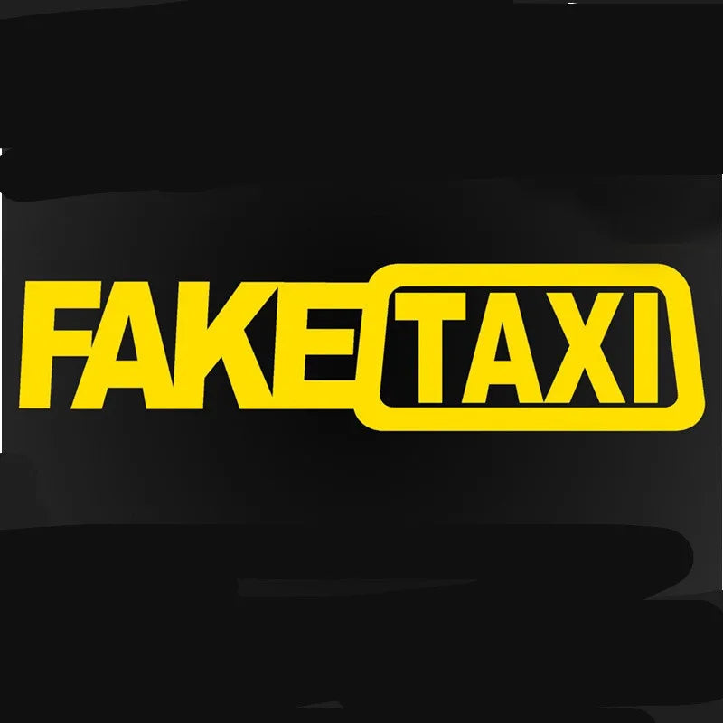 FAKE TAXI Auto Aufkleber Set – SwissGlanzGarage Ansicht 4