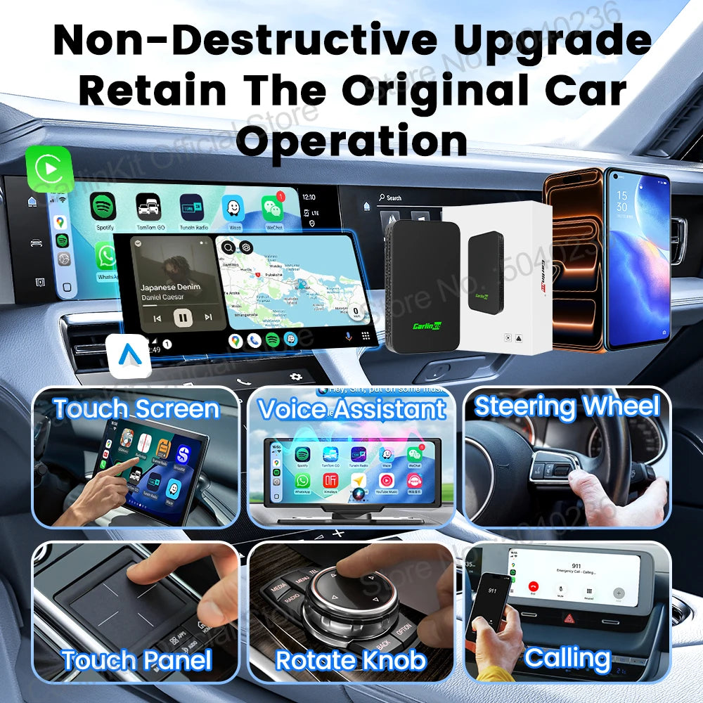 CarlinKit 5.0 C2Air Kabellos CarPlay Adapter – SwissGlanzGarage Ansicht 6