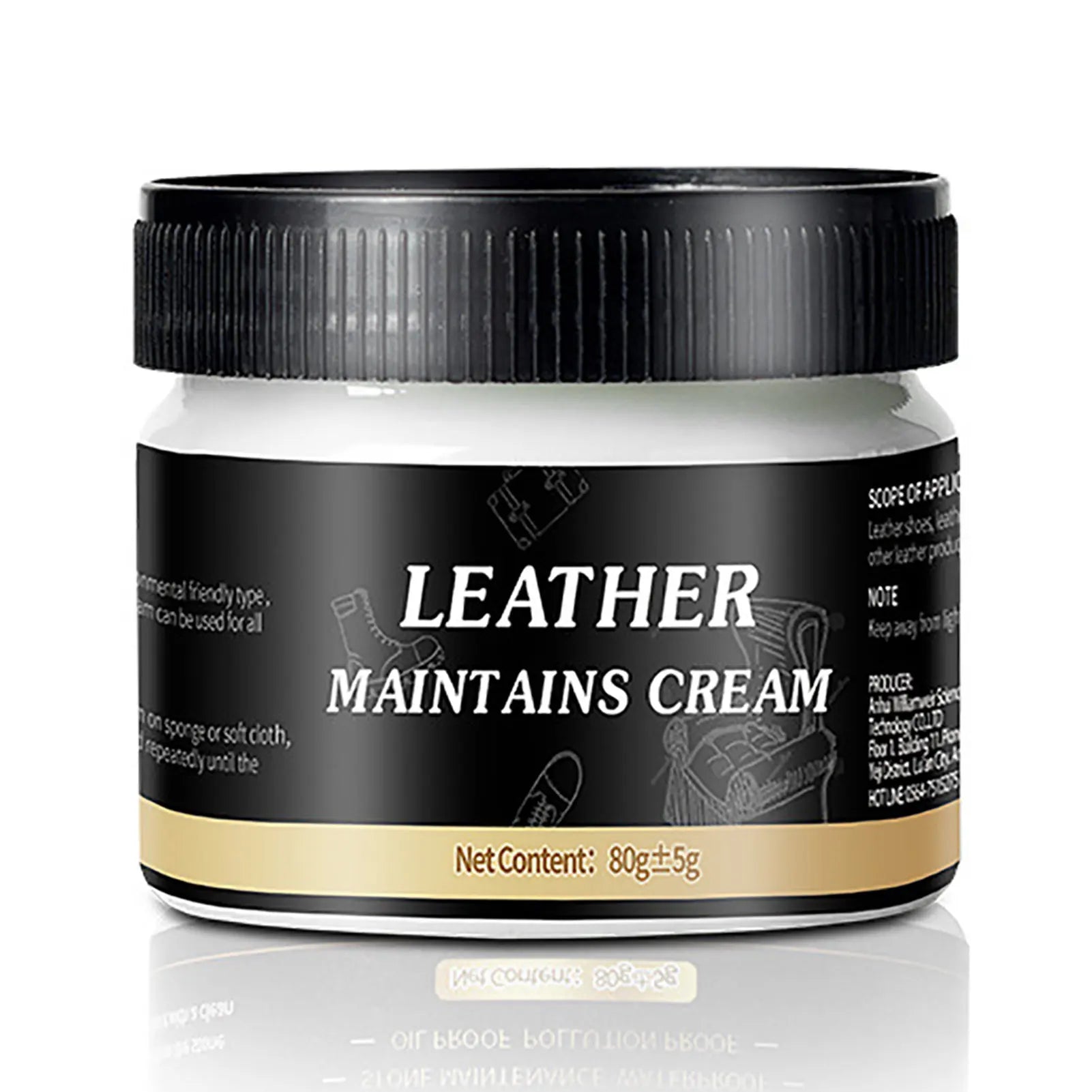Ledercreme, Lederpflegemittel für Lederhosen, Taschen, Schuhe, Möbel, Autositze,