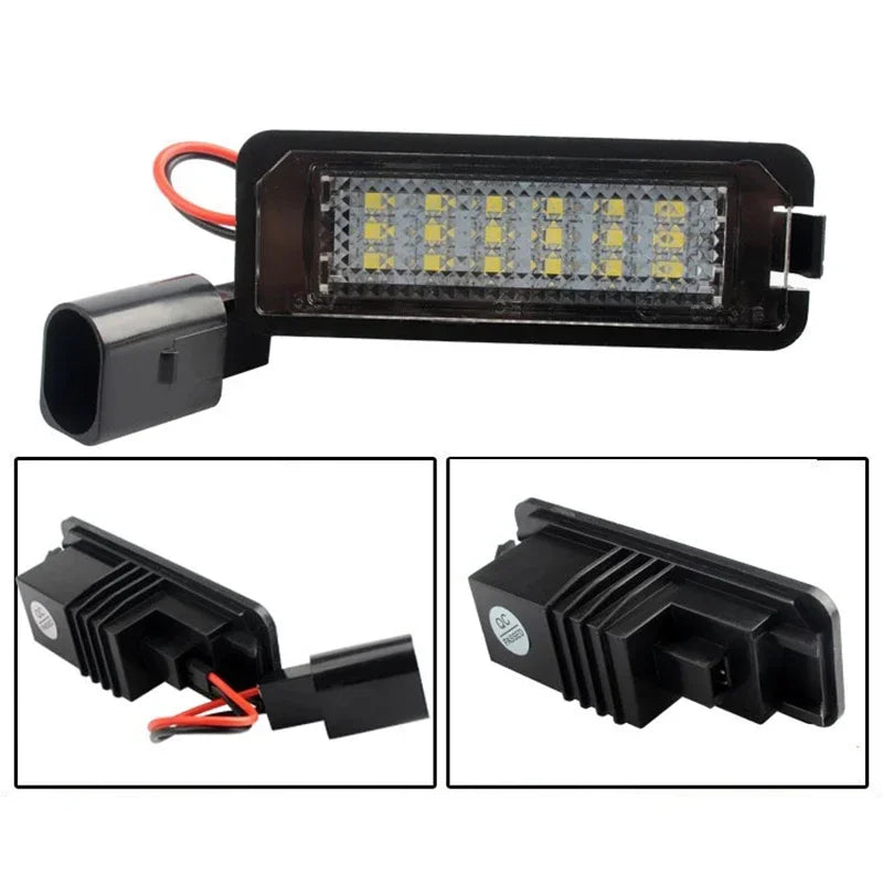12V LED Kennzeichenbeleuchtung für Skoda Sitz – SwissGlanzGarage Ansicht 5