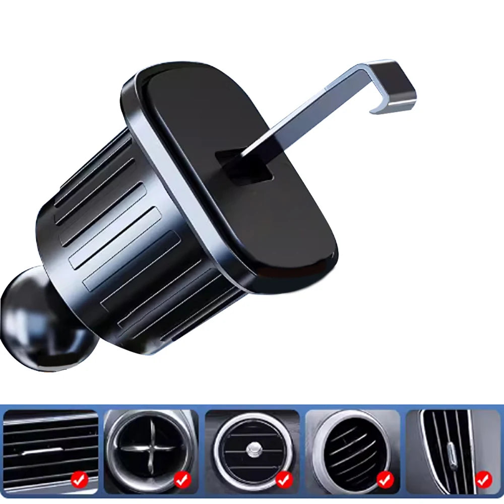 Gravity-Auto-Handyhalterung für Lüftungsschlitze, universeller mobiler Ständer, GPS-Clip, Smartphone-Ständer für 4,7-...