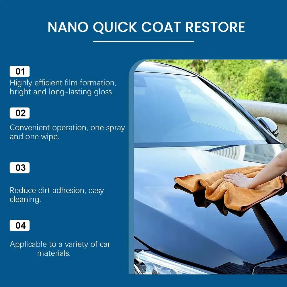 1/3 Stück Automotive Nano-Keramikbeschichtungsspray Hydrophobe Lackversiegelung Polierflüssigkeit Hochglanz Langanhal...