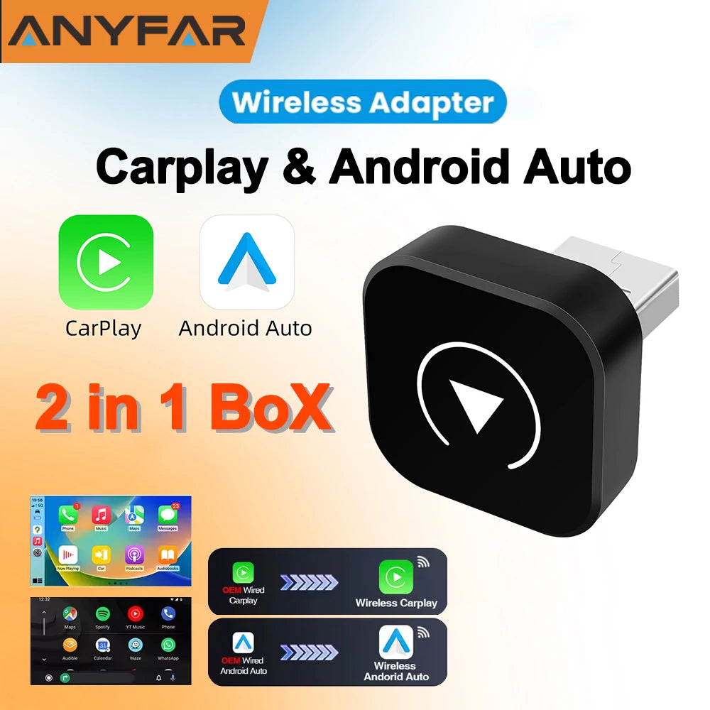 Mini Kabellos 2 In1 Carplay Adapter – SwissGlanzGarage Ansicht 2