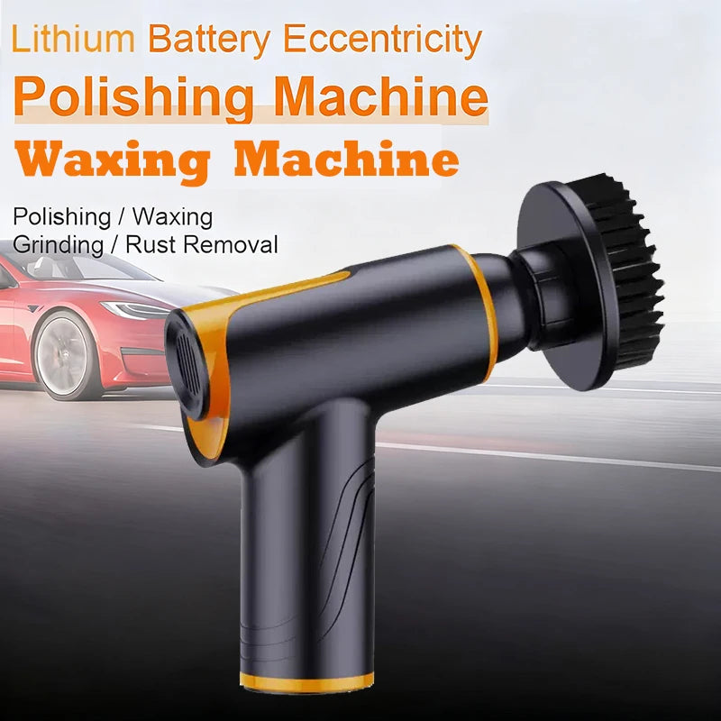 Poliermaschine für Auto-Lithium-Batterie, kabelloser Polierer, elektrisches Wachsen, Reparatur, kabelloser Schleifer,...