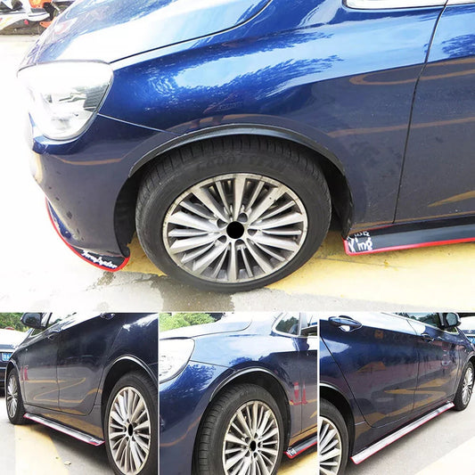 Universal Auto Radlaufverbreiterungen Schwarz 73cm – SwissGlanzGarage Ansicht 2