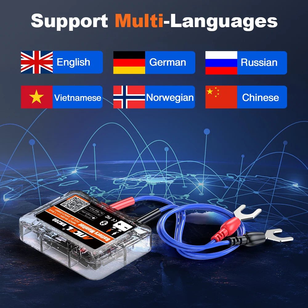ANCEL BM200 12V Batteriemonitor – SwissGlanzGarage Ansicht 5