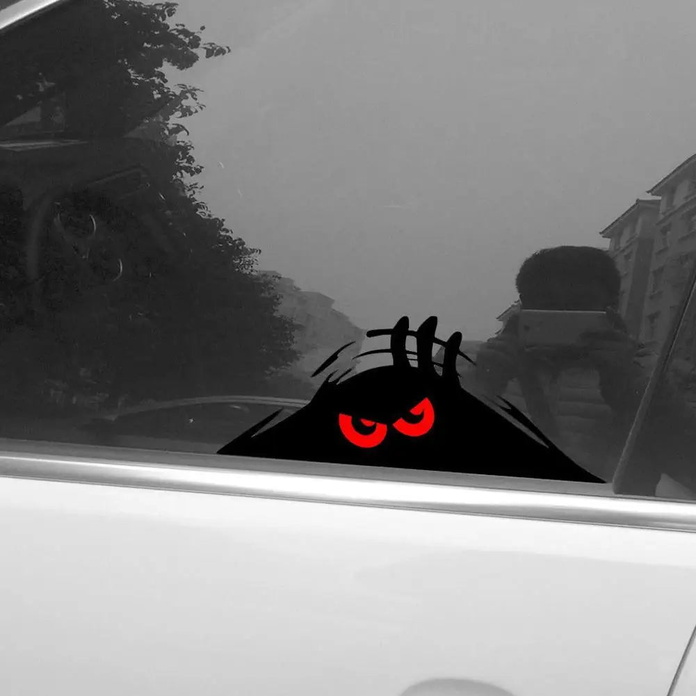 3D Aufkleber Big Eyes für Auto – SwissGlanzGarage Ansicht 3