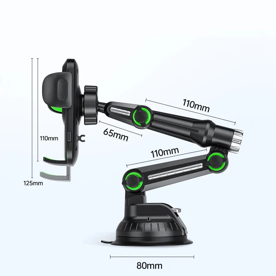 Handyhalter mit Saugnapf für Windschutzscheibe/Armaturenbrett/Fenster, universelle Auto-Handyhalterung mit Saugnapf u...