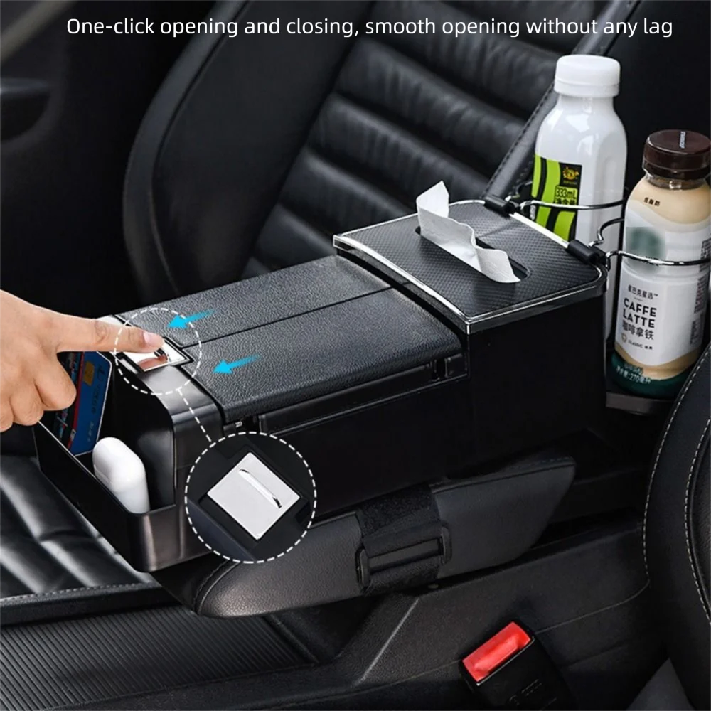 Universal Auto Armlehne Lagerung Box Komfortable Mittelkonsole