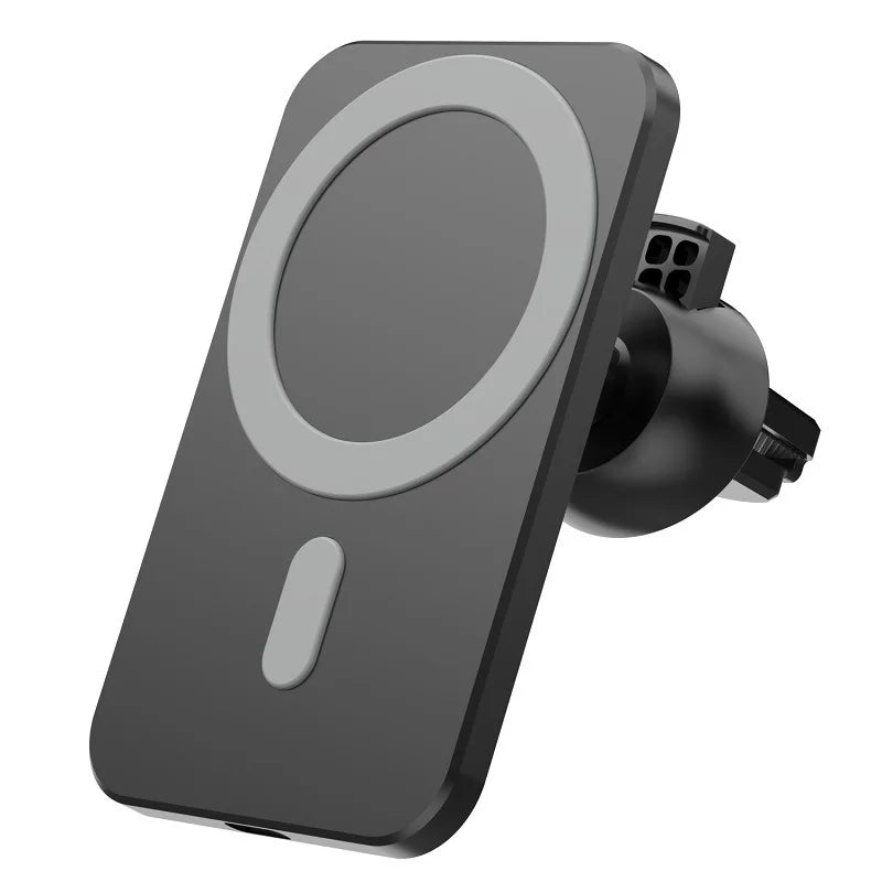 Für IPhone Auto Lade 15W Magnetische Drahtlose Ladegerät Magsafe Auto Halterung Handy Halter Schnelle Lade Auto Zubehör