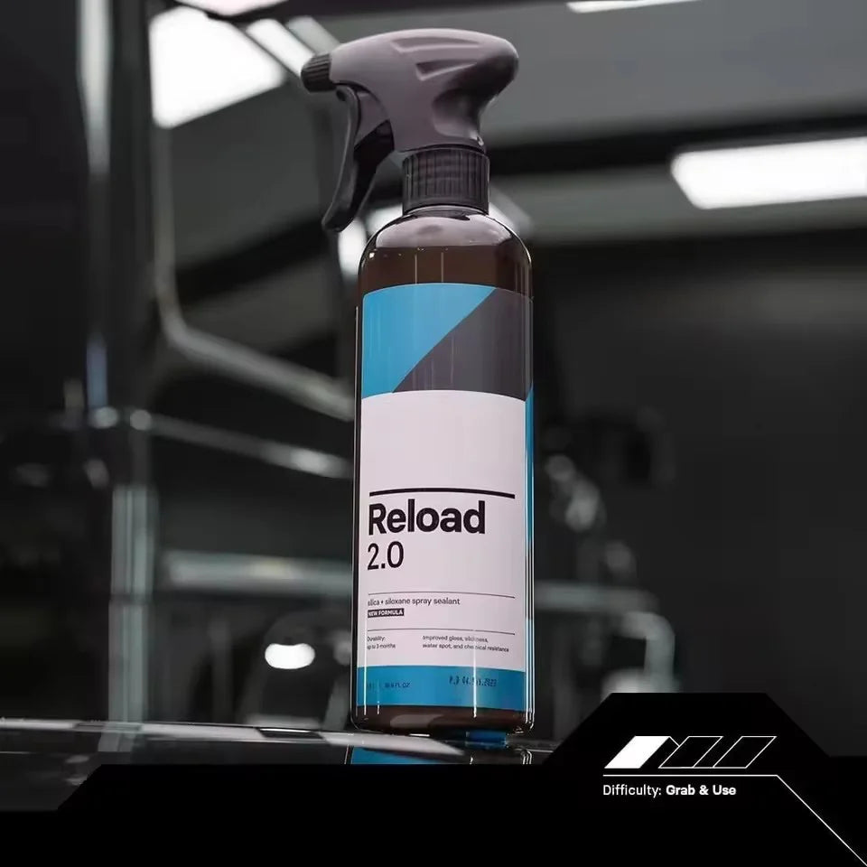 CAR Reload 2.0 Sprühversiegelung Silica-Siloxan Keramik-Spray Keramikbeschichtung Superhydrophob Selbstreinigend Verb...