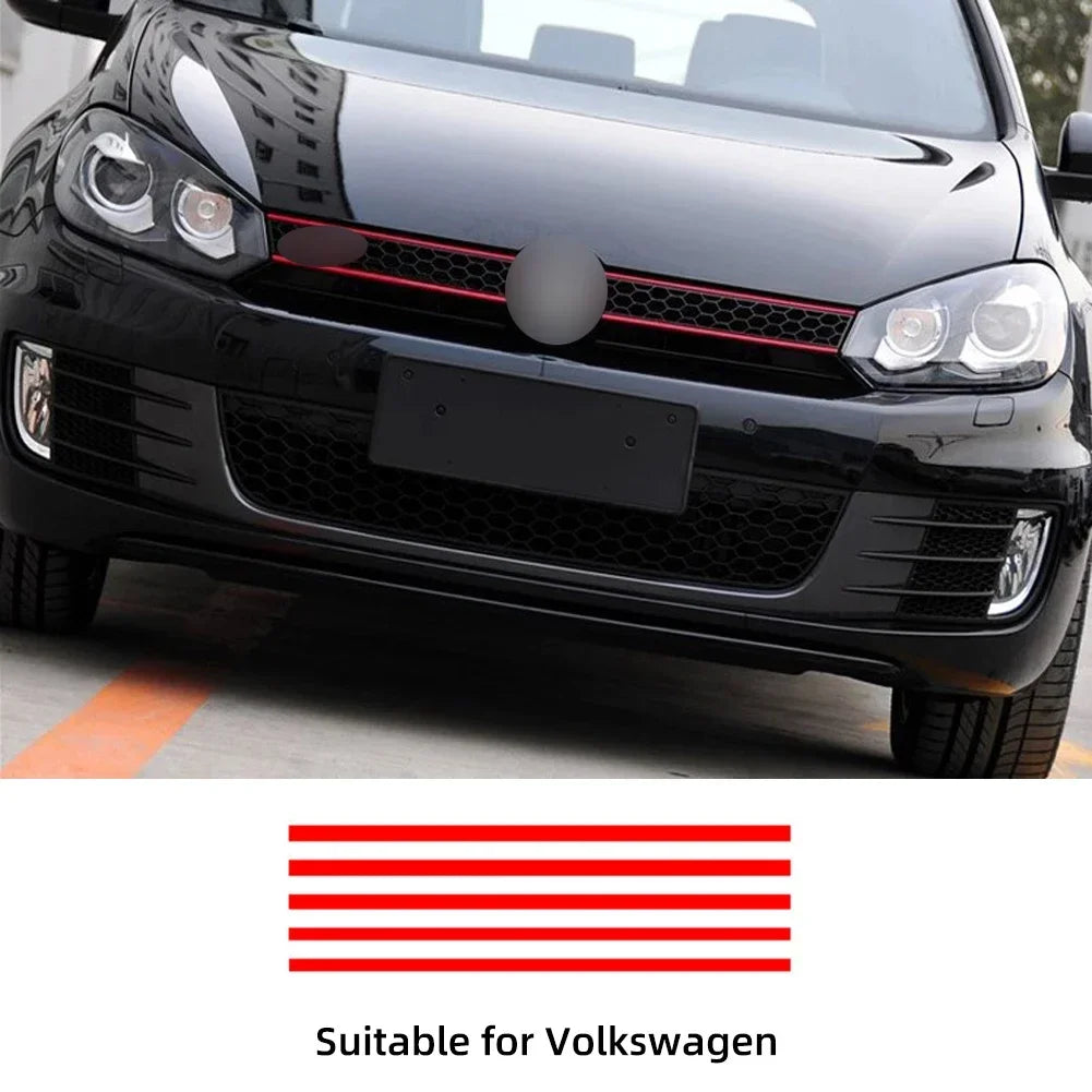 Reflektierende Auto-Aufkleber für Kühlergrill – SwissGlanzGarage Ansicht 3