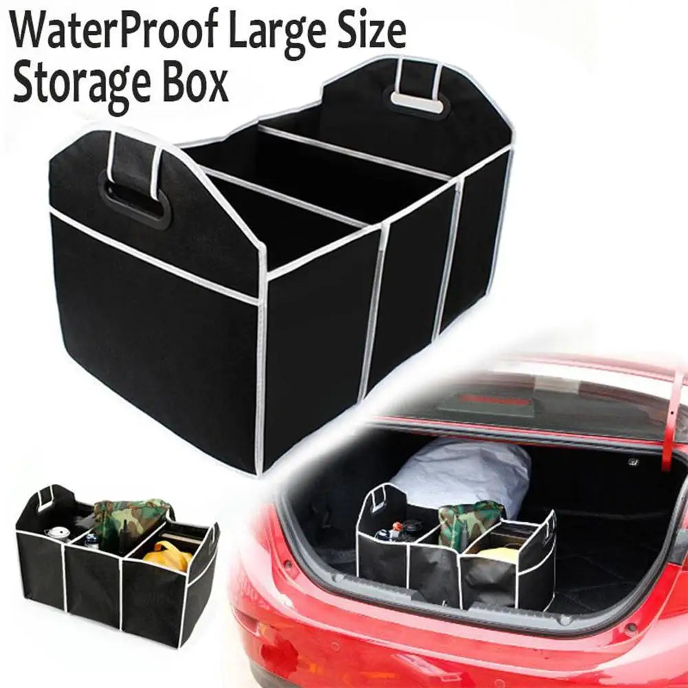 Auto Multi-Pocket Kofferraum Organizer große Kapazität klappbare Aufbewahrung tasche Kofferraum Verstauen und Aufräum...