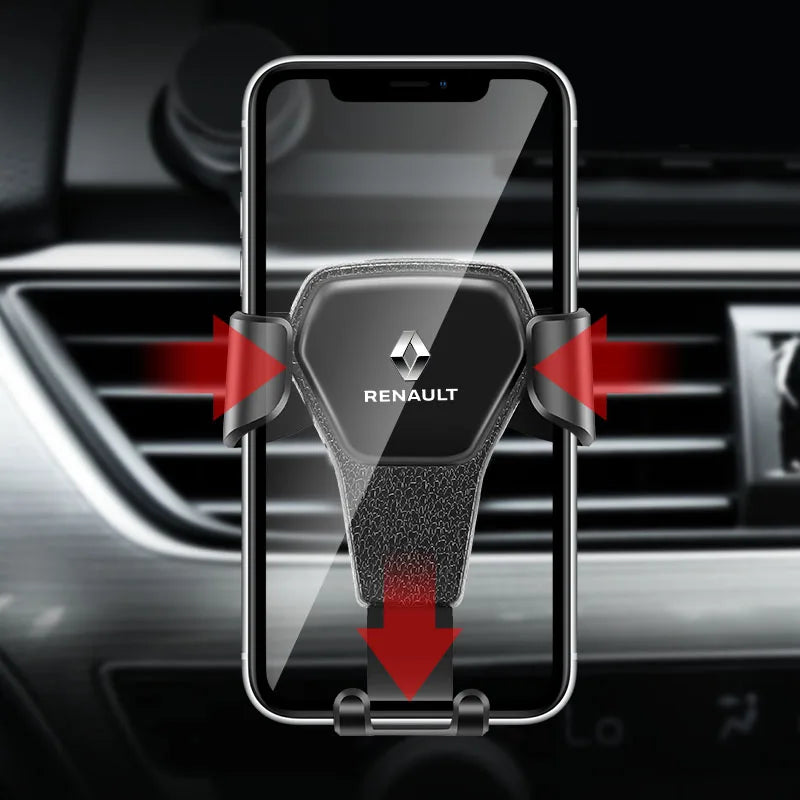 Auto-Schwerkraft-Handyhalterung Lüftungsclip-Halterung für Renault Clio Sandero Captur Megane R5 4 E-tech Scenic Aust...