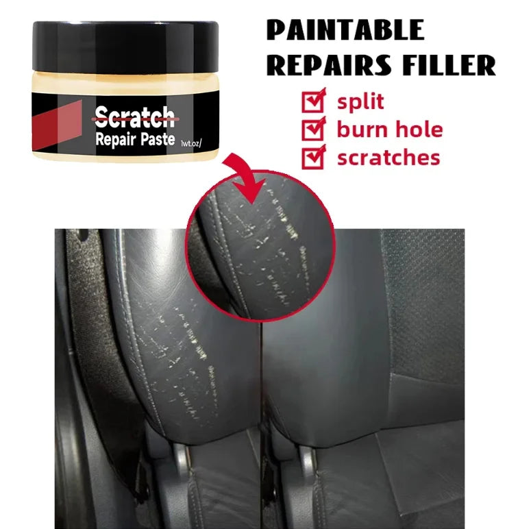 Auto Kunststoff-Restaurierer Creme – in Leder-Optik – SwissGlanzGarage Ansicht 4