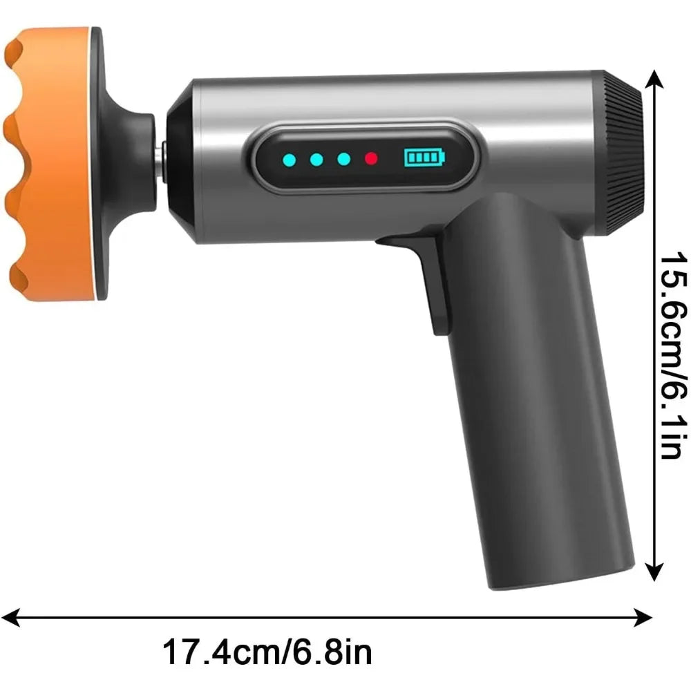 Mini-Polierbohrmaschine – Akku-Set, Detailing-Maschine, Auto-Poliermaschine, leichter kabelloser Auto-Puffer-Polierer