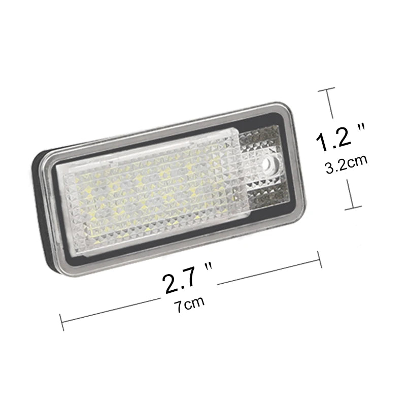 LED Kennzeichenbeleuchtung Audi A3 A4 S4 B6 B7 – SwissGlanzGarage Ansicht 4