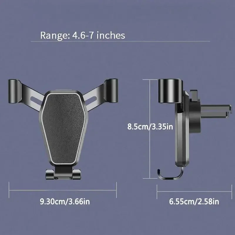 Schwerkraft Auto Halter Auto Telefon Halter Air Vent Clip Halterung Mobile Handy Ständer Smartphone GPS Unterstützung...