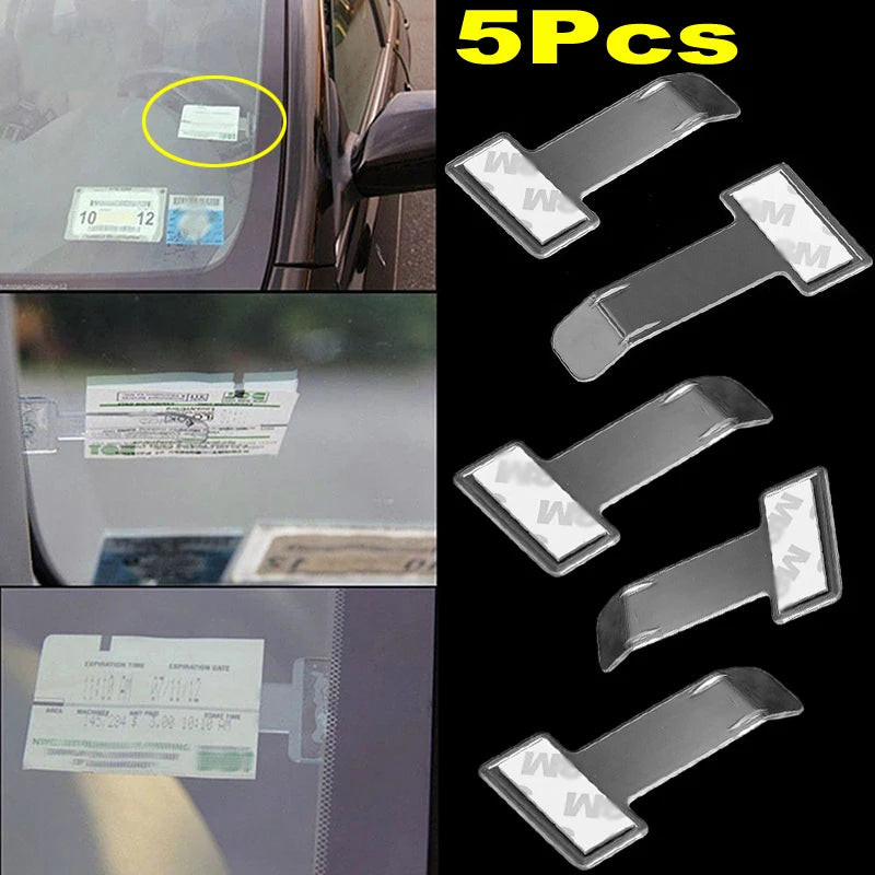 Parkticket-Halter mit 3M-Kleber – SwissGlanzGarage Ansicht 2
