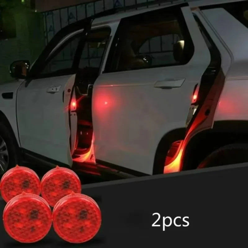 Auto-Türwarnlicht kabellos rot – SwissGlanzGarage Ansicht 2