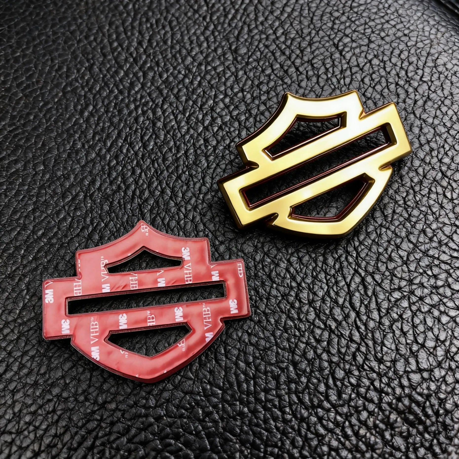 Harley Davidson 3D Auto-Aufkleber Set – SwissGlanzGarage Ansicht 2