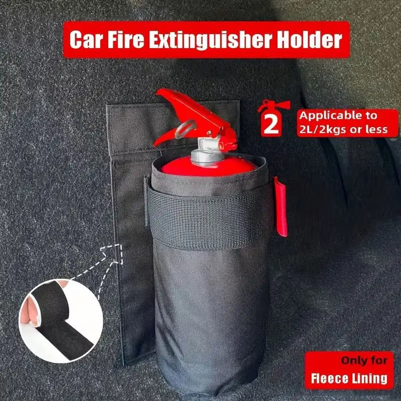 Feuerlöscher-Organizer für Kofferraum – SwissGlanzGarage Ansicht 2