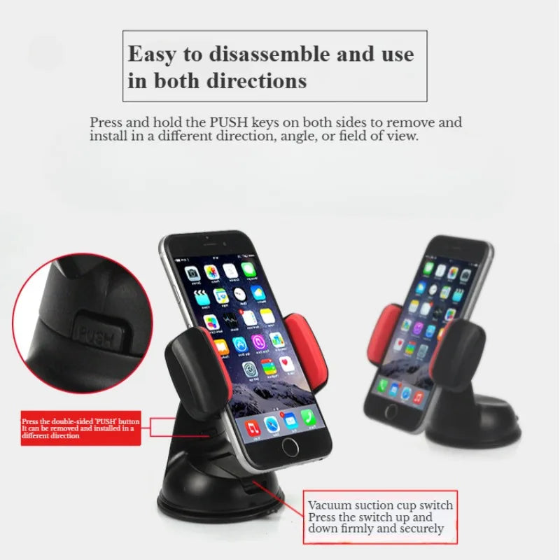 Autotelefonhalterung, starker Saugnapf für Windschutzscheibe und Armaturenbrett, für iPhone 15 14 13 Pro Max, Samsung...