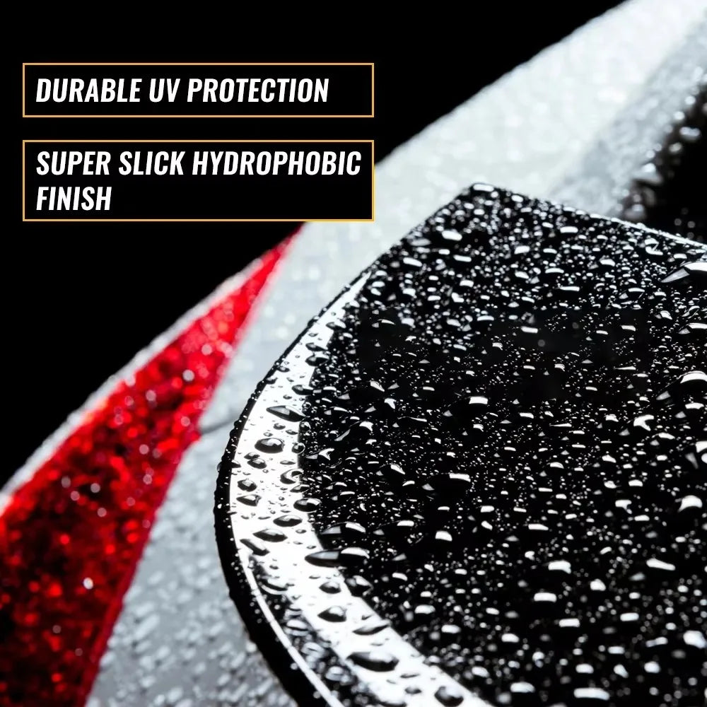 CHEGIT S6 Ultimate Keramikbeschichtungsspray, hydrophober Hochglanz-Lackschutz, 9H Nano Top, langanhaltendes Wachs, A...