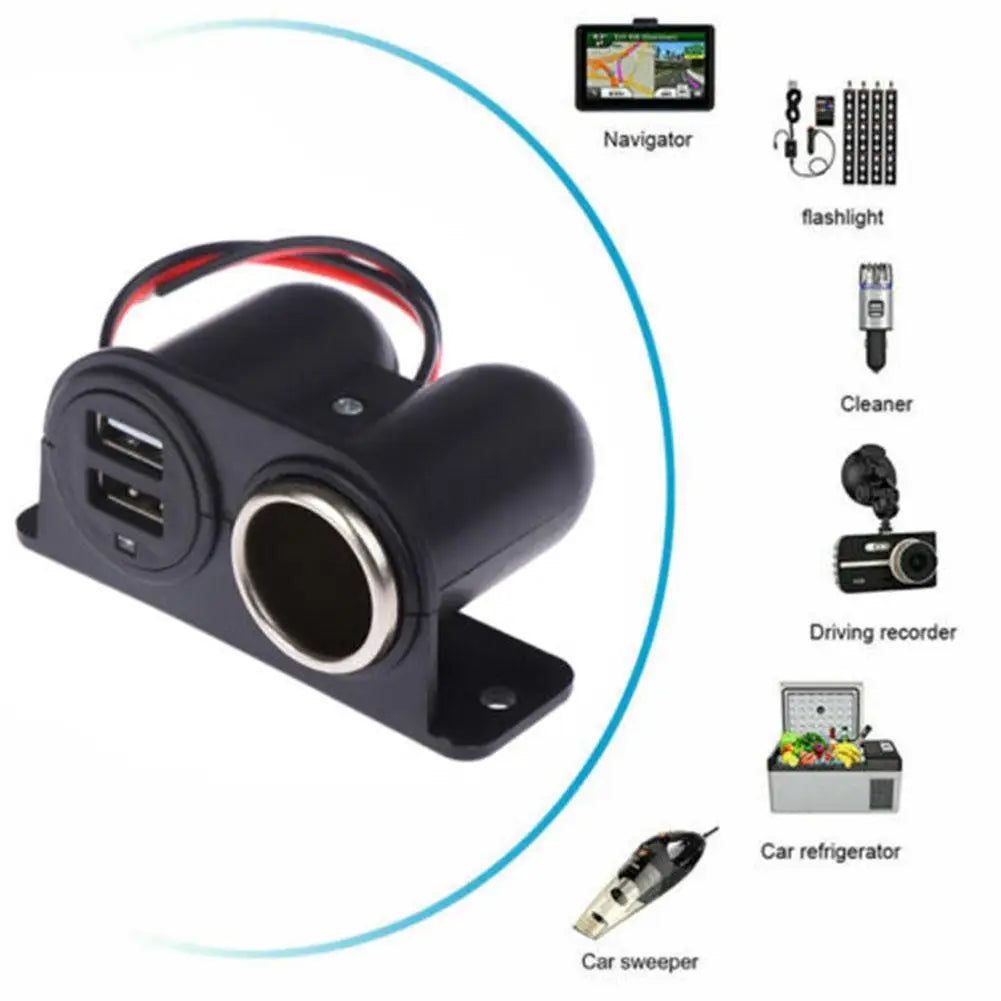 Auto Zigarettenanzünder Splitter 3.1A Dual USB