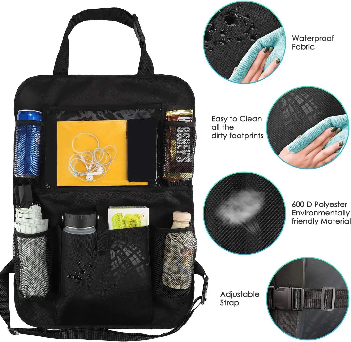 2er-Pack Auto-Rücksitz-Organizer