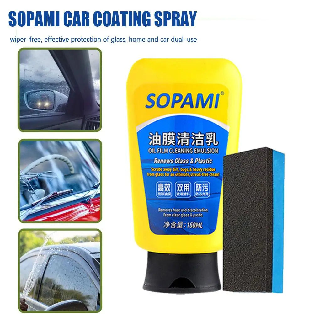 Sopami Auto Beschichtung Sprühfarbe Beschichtung Hydrophobe Politur Politur Wachs Wasserlos Waschen Erneuerer Pflege ...