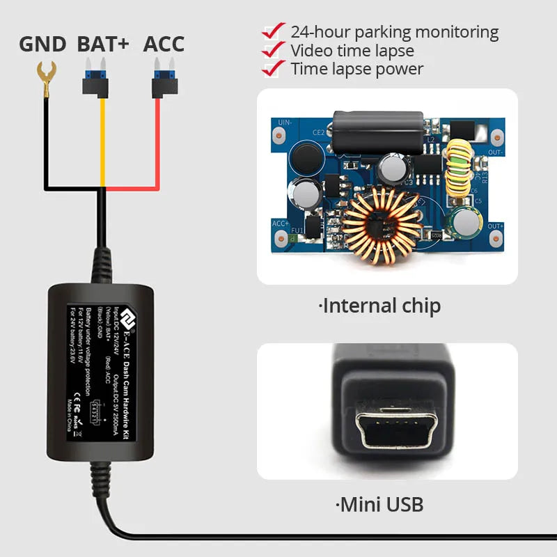 3.5 Meter Mini USB Type-C Auto-Ladegerät Set – SwissGlanzGarage Ansicht 2