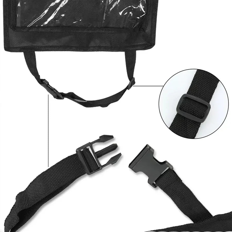 1 stücke Auto Rücksitz Organizer Multi Tasche Lagerung Tablet iPad Halter Passagier Kopf Auto Rücksitz Tasche Organis...