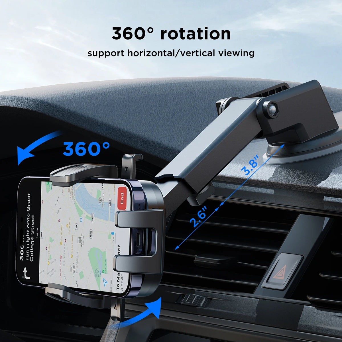 Joyroom Universal Auto-Handyhalterung – SwissGlanzGarage Ansicht 2