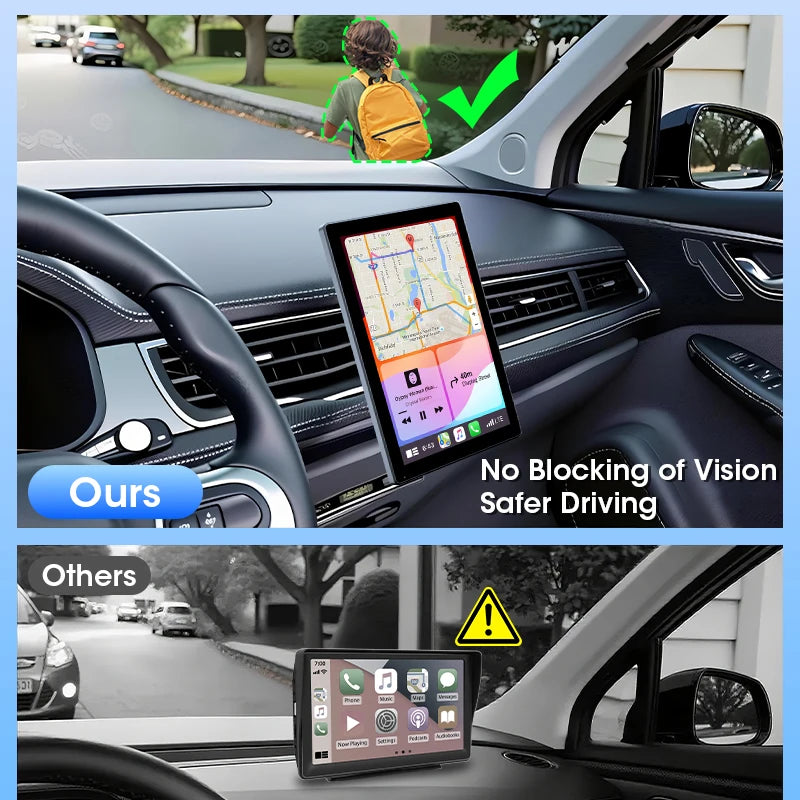 7/8/9 Zoll Kabellos CarPlay Adapter – SwissGlanzGarage Ansicht 5