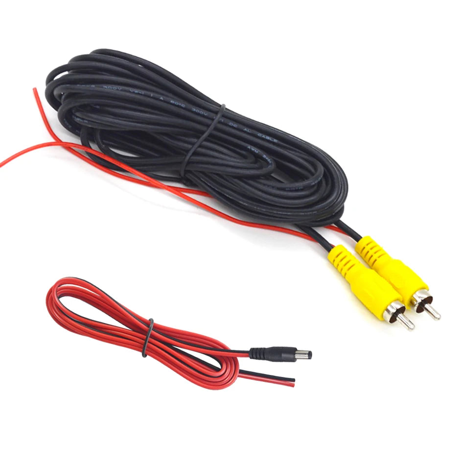 RCA Video Kabel 6M/10M/15M/20M für Rückfahrkamera – SwissGlanzGarage Ansicht 2